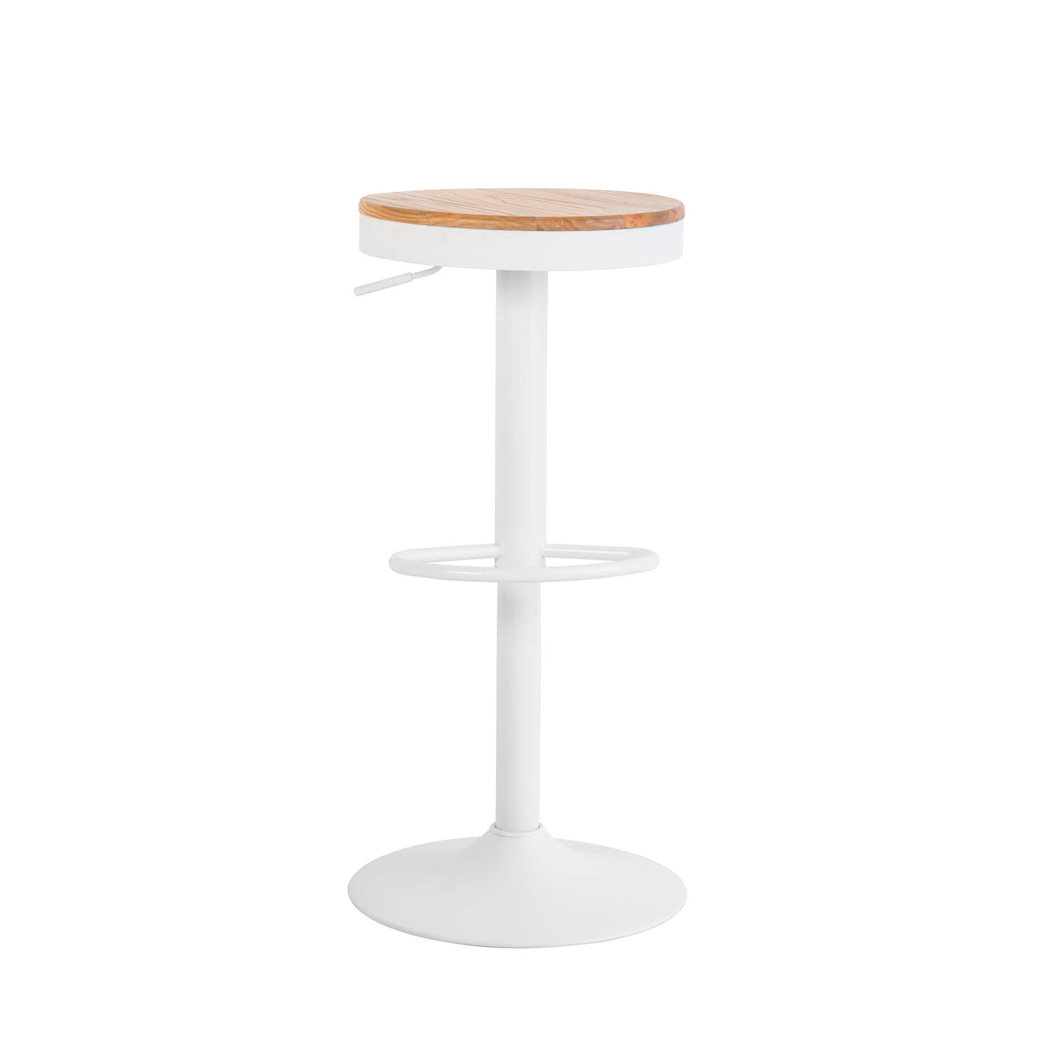 Taburete regulable BARRET blanco - Image 4