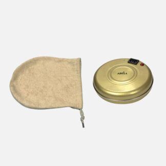 Acumulador De Calor Portatil Fargo 550w Oro Luz Indicadora Protección C/funda 5x19,5x19,5cm