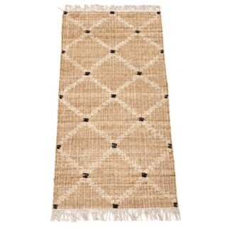 Alfombra 60% Yute 40% Algodón 80x160cm 80x160cm