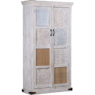 Armario Madera Mango C/2 Puertas 100x40x180cm