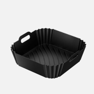 Bandeja Silicona Manacor Freidora Aire 6x22,5x22cm Negro Antiadherente