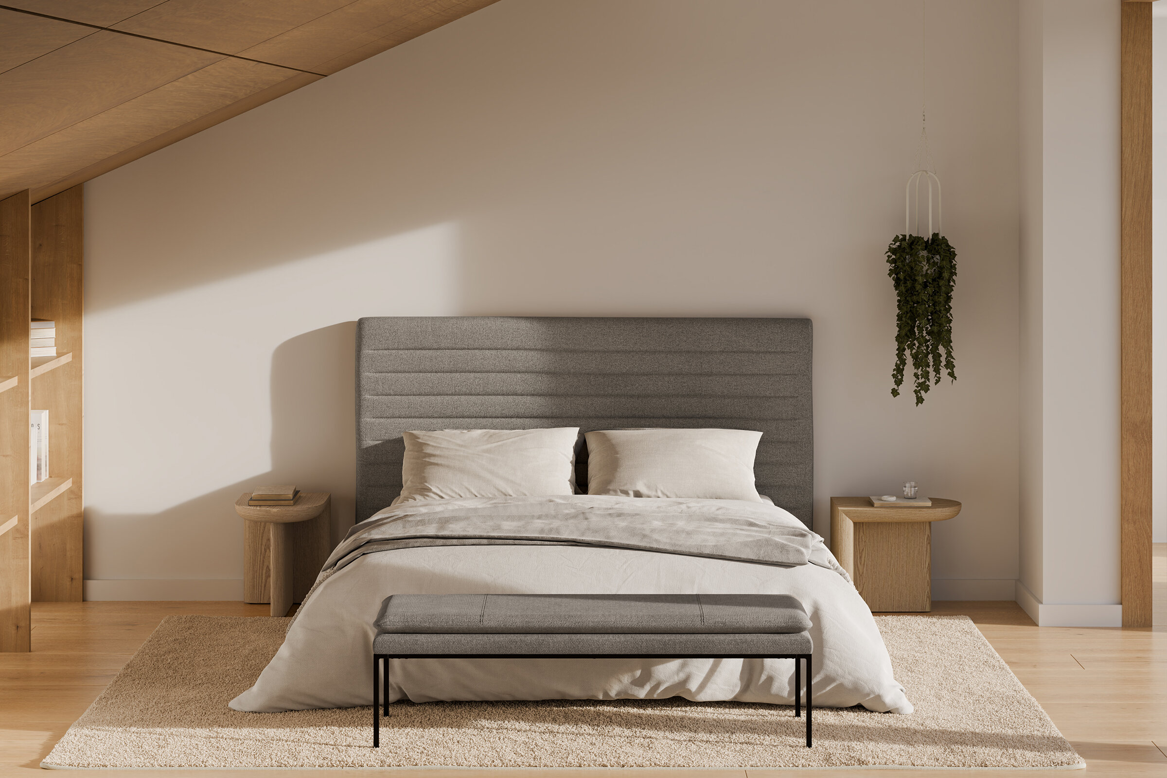Banqueta TURÍN gris