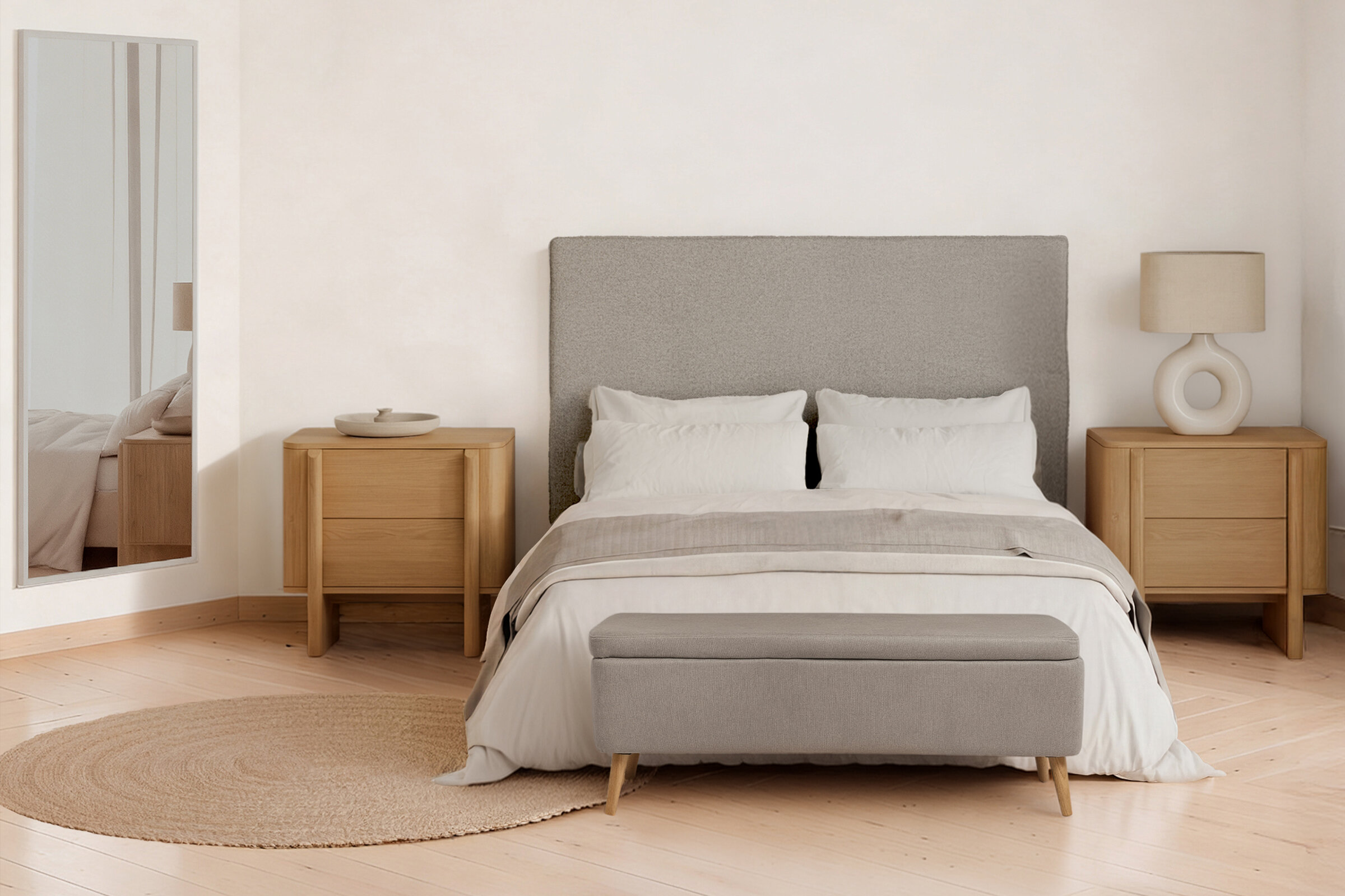Banqueta ZURICH gris