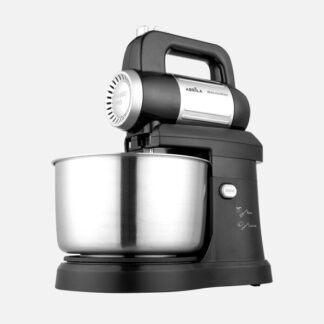 Batidora Amasadora Sirena Negra 500w 5velocidades Mov.planetario Bol3l Ac.inox.pulso,antideslizante 34x31x19cm