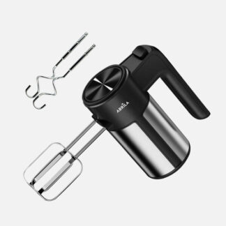 Batidora De Varillas Monei Negro/acero 500w 6vel Ergonomicaa Montar-batir-mezclar-amasar 30x19x9cm