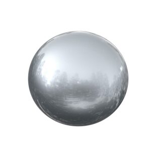 Bola Cerámica 10cm Plata Ø10cm