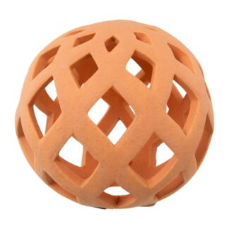Bola Ceramica Calada 10cm Marron Teja Ø10cm
