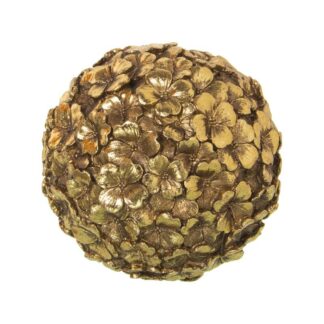 Bola Resina Dorada Ø9,5cm