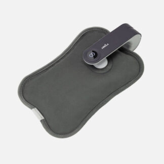 Bolsa De Agua Caliente Electrica Penelope 400w Gris Resistencia En Seco,cargador Incluido,termostato 7x27,5x18cm