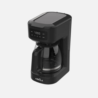Cafetera De Goteo Flute 15taz Negro 1000w Tactil Filtro Permanente Jarra Cristal1,8l Dosificador 31,5x16x26cm