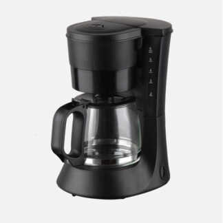 Cafetera De Goteo Xena 6tazas Negro 600w Filtro Perman Jarra Cristal 0,6l Placa Calorif.26x16x22cm