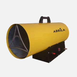 Cañon Calefactor Gas Propano Glp Micra 50kw Amarillo/negro  Caudal 650m3/h Proteccion Corte Seg.38,5x22x58,5cm