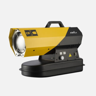 Cañon Calefactor Gasoleo Dixon 20kw Negro/amarillo 12l  Caudal 450m3/h Proteccion Seg.control Temperatura 44,5x70x25,5cm