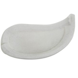 Centro Ceramica 46x28cm Gris Arena 46x28x13cm
