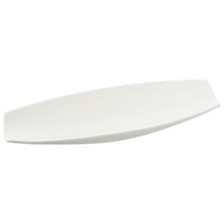 Centro Ceramica Crema Rugosa 33x11x4,5cm