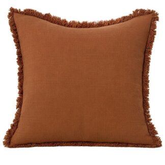 Cojín 45x45cm Doble Cara 100% Algodón C/cremallera 45x45cm