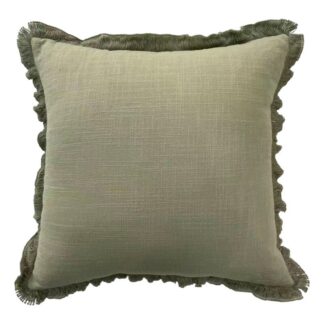 Cojín 45x45cm Doble Cara 100% Algodón C/cremallera 45x45cm
