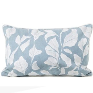 Cojín 50x30cm 80% Poliéster 20% Algodón Azul Decorado 50x30cm-300g Relleno
