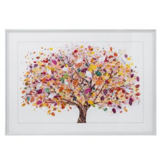 Cuadro Lienzo Acrilico Árbol 103x3,3x73cm