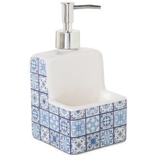 Dosificador Estropajero Ceramica 11x10x19cm