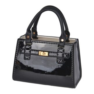 Figura Ceramica Bolso Negro 24x13,5x16cm