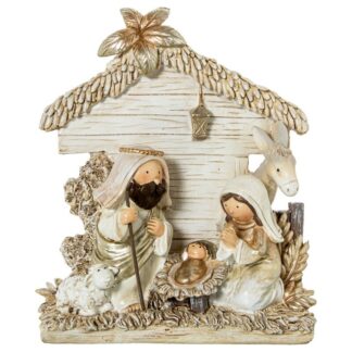 Figura Resina Nacimiento 14x5x17cm