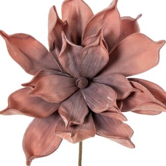 Flor Artificial Coral Espuma Eva Y Papel Ø13x65cm