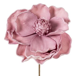 Flor Artificial Violeta Espuma Eva Y Papel Ø13x65cm