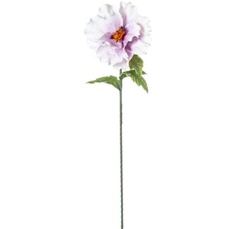 Flor Blanca/violeta Poliéster 88cm