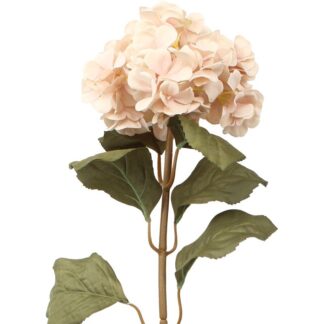 Flor Rosa Con Tallo Natural 85cm