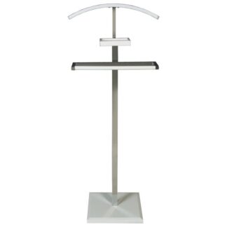 Galán Metal/madera Blanco 104x46x30 Cm