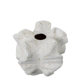 Jarrón Cerámica 16cm Crudo Ø18,5x16cm