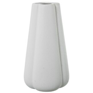 Jarrón Cerámica 36cm Blanco Ø19x36cm