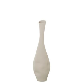 Jarron Ceramica 60cm Beige 19x19x60cm