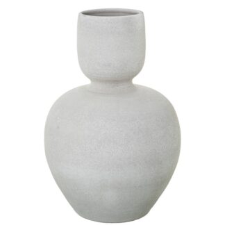Jarron Ceramica 60cm Gris Arena 35x60cm