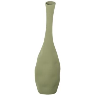 Jarron Ceramica 80cm Verde 23x23x80cm