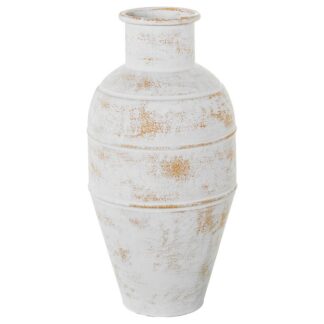 Jarrón Ceramica Blanco Ø24x48cm