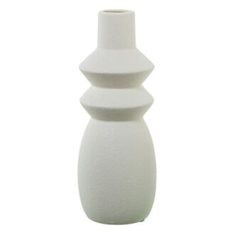 Jarron Ceramica Crema Ø10x28cm