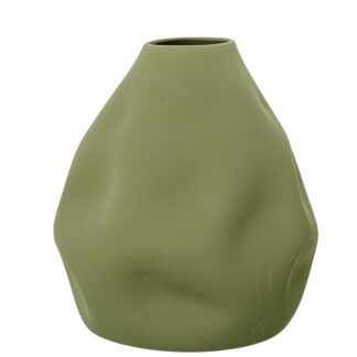 Jarron Ceramica Impermeable 34cm Verde 30x30x34cm