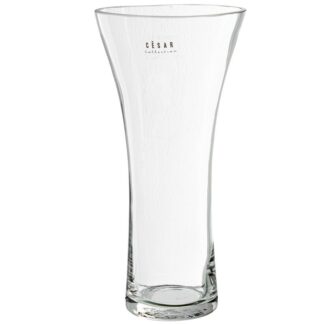 Jarrón Cristal Transparente Ø8,5x26cm