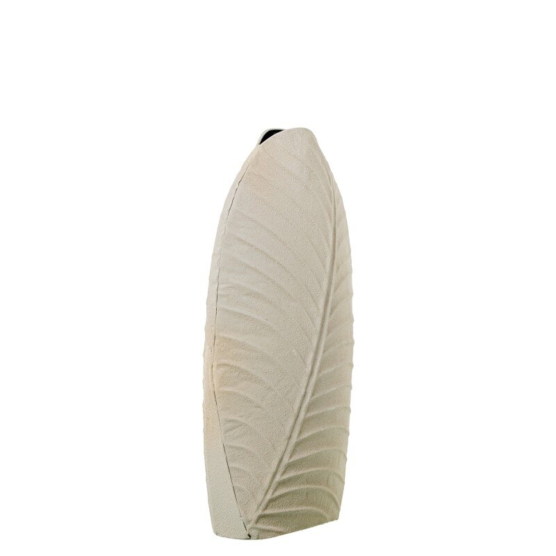 Jarrón Metal 41cm Blanco 26x11x41cm - Image 3