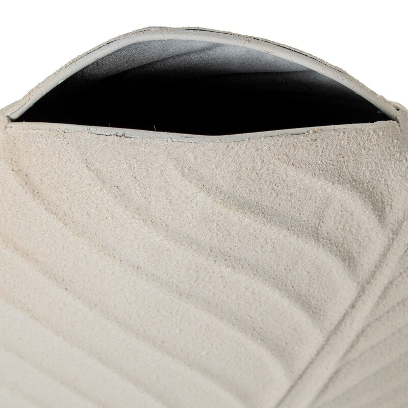 Jarrón Metal 54cm Blanco 32x13x54cm - Image 2