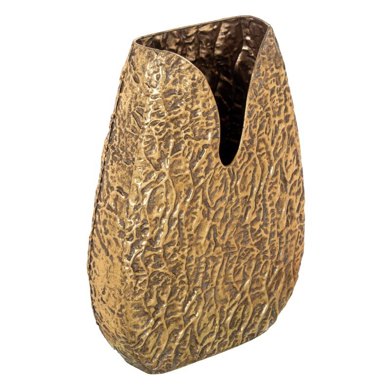 Jarrón Metal Dorado 32x13x44cm - Image 5