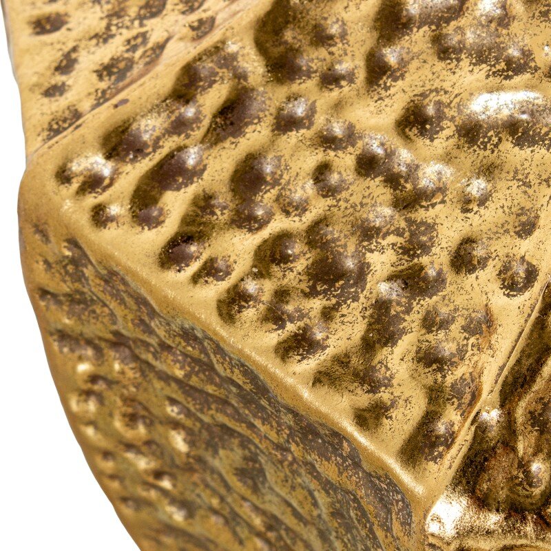 Jarrón Metal Dorado 35,5x33,5x42,5cm - Image 3