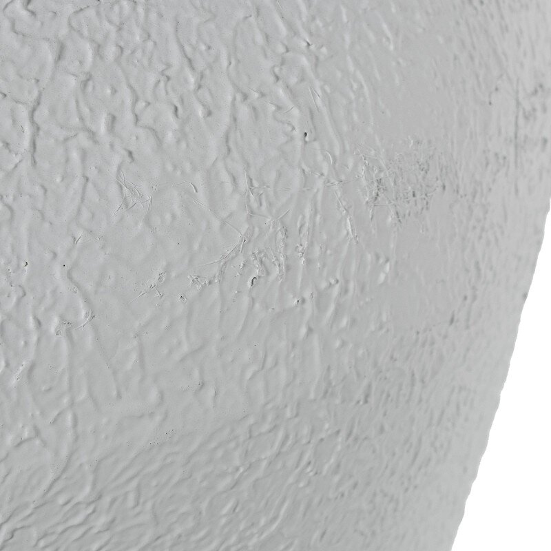 Jarrón Metal Hierro Blanco Ø45x71cm - Image 4