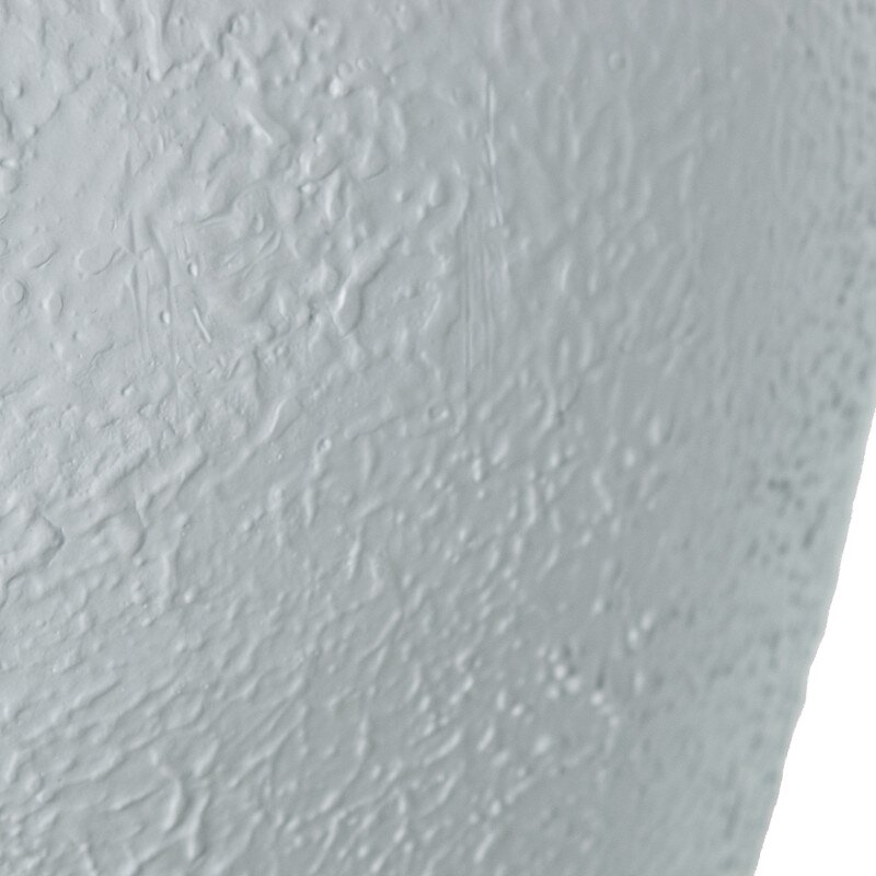 Jarrón Metal Hierro Blanco Ø48x80cm - Image 3