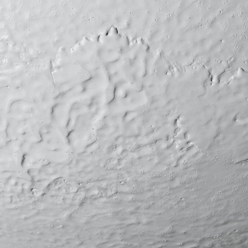 Jarrón Metal Hierro Blanco Ø49x89cm - Image 3