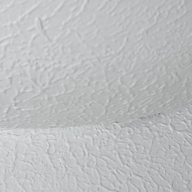 Jarrón Metal Hierro Blanco Ø50x73cm - Image 3
