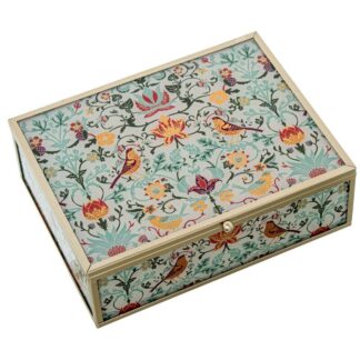 Joyero Cristal Decorado 20x16x6,7cm