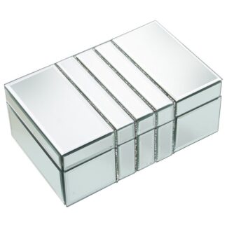 Joyero Cristal Espejo 22x14x9cm